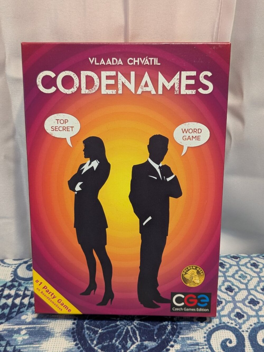 Codenames Picture Card Game COMPLETE Vlaada Chvatil Edition Czech Games CGE 2015